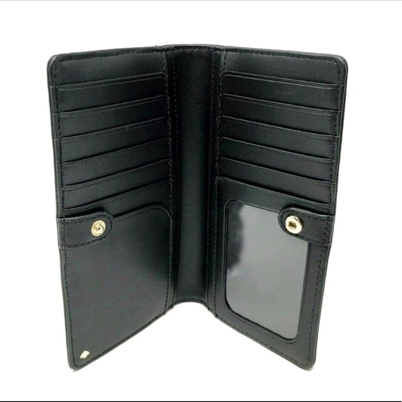 Kate Spade Cameron Black Slim Wallet - Picture 3 of 6